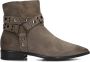BLASZ Enkellaarsjes Dames L63203 Maat: 38 Materiaal: Suède Kleur: Bruin - Thumbnail 3