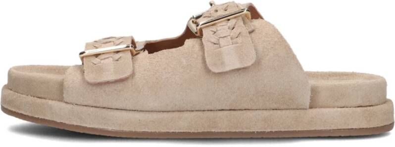 BLASZ Slippers Dames Lpmag-41 Maat: 40 Materiaal: Suède Kleur: Bruin - Foto 3