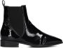 BLASZ Enkellaarsjes Dames L63201 Maat: 37 Materiaal: Leer Kleur: Zwart - Thumbnail 3
