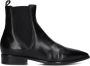 BLASZ Enkellaarsjes Dames L63208 Maat: 37 Materiaal: Leer Kleur: Zwart - Thumbnail 3