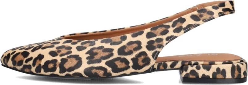 Blasz Slingback Schoenen met Luipaardprint