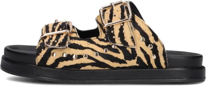 Blasz Stijlvolle Slippers met Zebraprint - Foto 4