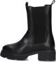 BLASZ Belice-10 Enkellaarsjes Enkelboots met rits Dames Zwart - Thumbnail 3