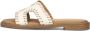 BLASZ Slippers Dames 0657-03 Maat: 41 Materiaal: Leatherlook Kleur: Wit - Thumbnail 3