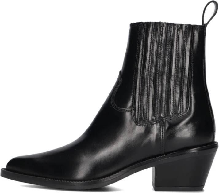 Blasz Zwarte Enkellaarsjes Stijlvol Model - Foto 3