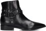 BLASZ Enkellaarsjes Dames L63203 Maat: 42 Materiaal: Leer Kleur: Zwart - Thumbnail 3
