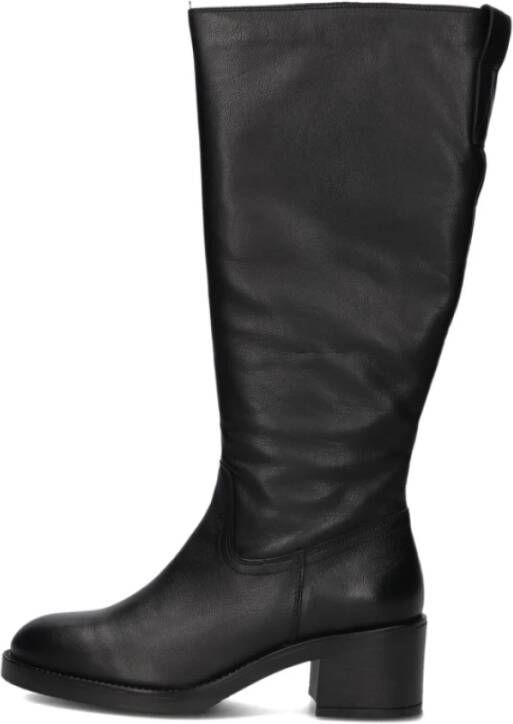 BLASZ Hoge Laarzen Dames 2plain304 Maat: 37 Materiaal: Leer Kleur: Zwart - Foto 2