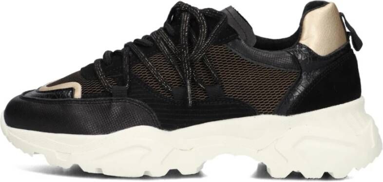 Blasz Zwarte Leren Sneakers Alicia