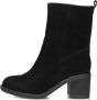BLASZ Shn2581-09 Enkellaarsjes Enkelboots met rits Dames Zwart - Thumbnail 3