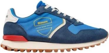 Blauer Basis Sneakers Multicolor Heren