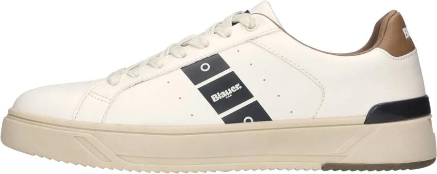 Blauer Lage Sneakers Sneaker