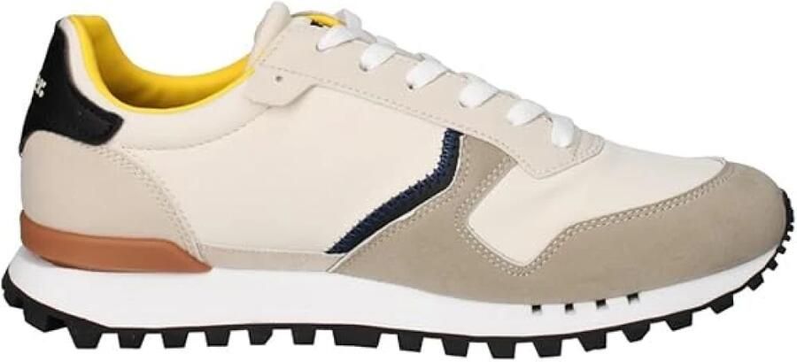 Blauer Heren Lage Sneakers van Synthetisch Leer Multicolor - Foto 5