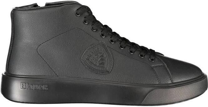 Blauer HighTop Leren Sneaker
