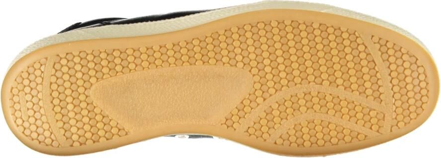 Blauer Zwarte Polyester Hoge Top Sneaker Black Heren - Foto 3