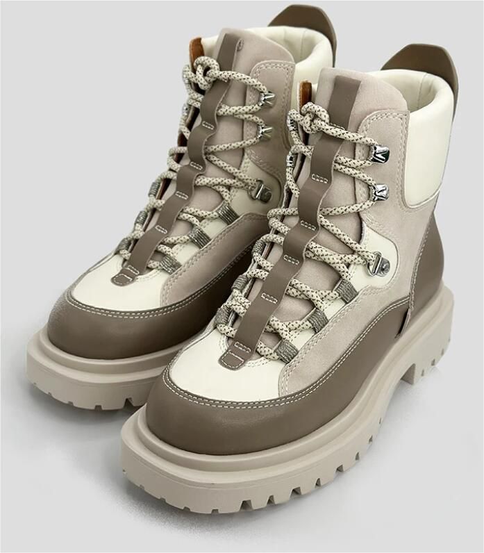 Blauer Kerens Beig 36 Dameslaars van beige leer Beige Dames