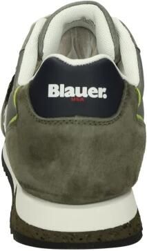 Blauer Lage sneakers van suède en stof - Foto 2