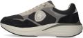 BLAUER Lage Sneakers Heren Lander02 Textiel Zwart - Multicolor