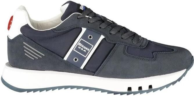 Blauer Leren sneakers Tokyo01 - Foto 3