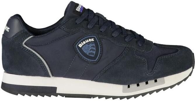 Blauer Leather Sneaker - Foto 2