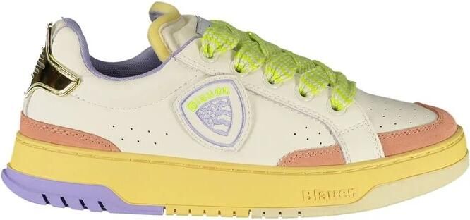 Blauer Leren Sneaker - Foto 2