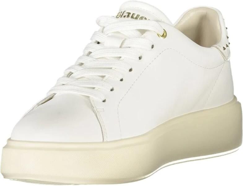 Blauer Leren Sneaker
