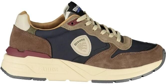 Blauer Ray marine leren sportschoenen - Foto 3