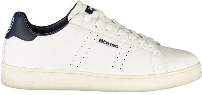 Blauer Leren Sneaker