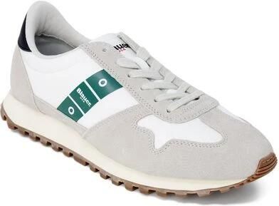 Blauer Sportieve Witte Sneakers voor Heren met Contrastdetails White Heren - Foto 6