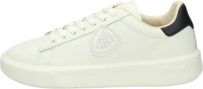 Blauer Witte Polyethyleen Heren Sneaker Voor Stijl - Foto 3