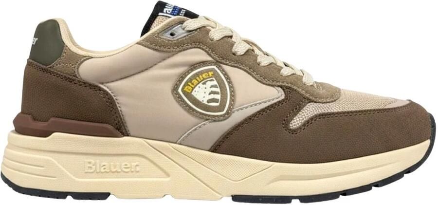 Blauer Low-top Sneakers