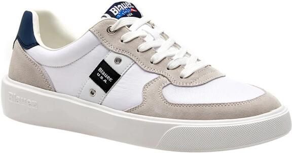 Blauer Multicolor Heren Sneakers Stijlvol en Comfortabel