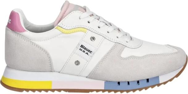 Blauer Lace-Up Sneakers met Uitneembare Binnenzool - Foto 4