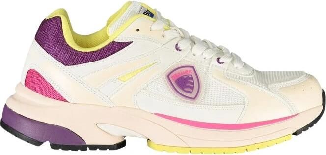 Blauer Polyester Sneaker - Foto 2