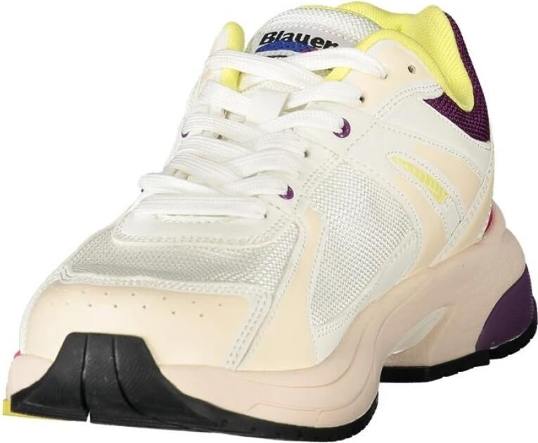 Blauer Polyester Sneaker