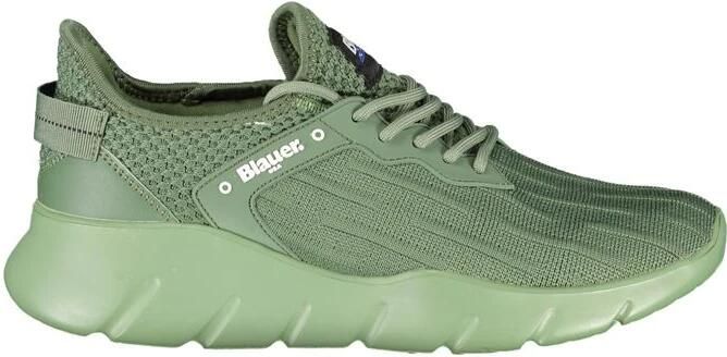 Blauer Polyester Sneaker - Foto 2