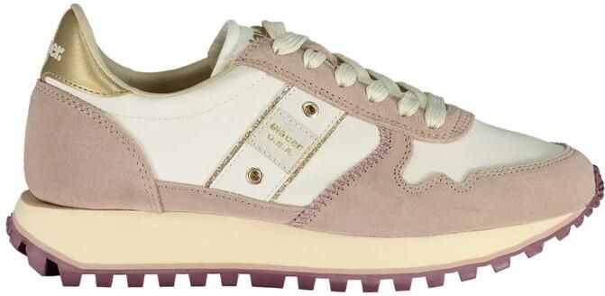 Blauer Polyester Sneaker - Foto 2