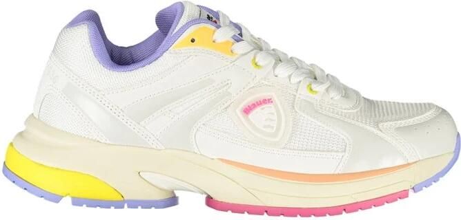 Blauer Polyester Sneaker