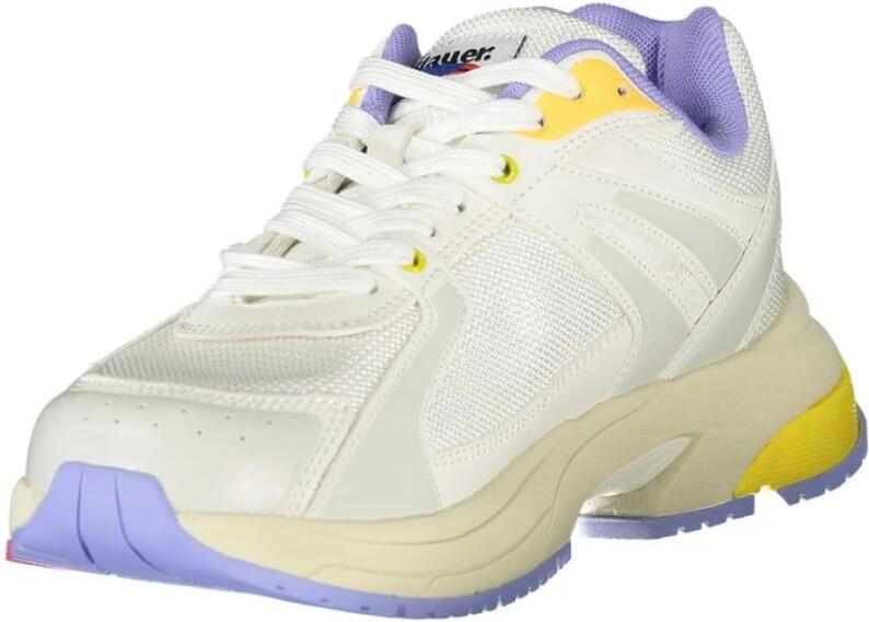 Blauer Polyester Sneaker - Foto 2