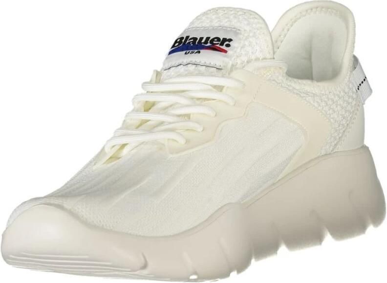 Blauer Polyester Sneaker - Foto 2