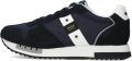 BLAUER Lage Sneakers Heren Queen01 Textiel Blauw - Blauw