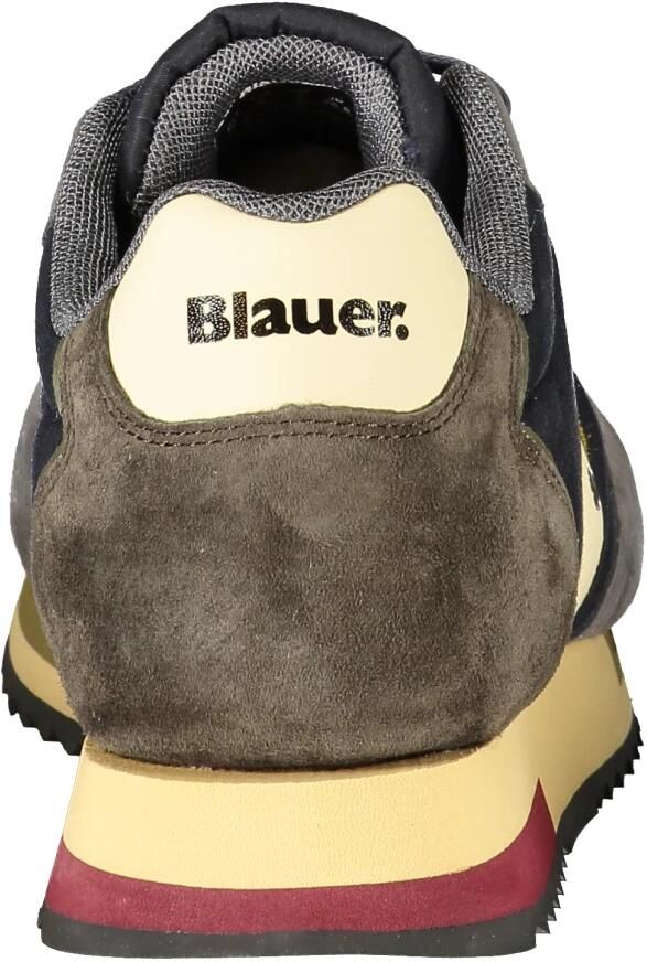 Blauer.USA Sneakers laag donkerblauw grijs aardetinten wit - Foto 11