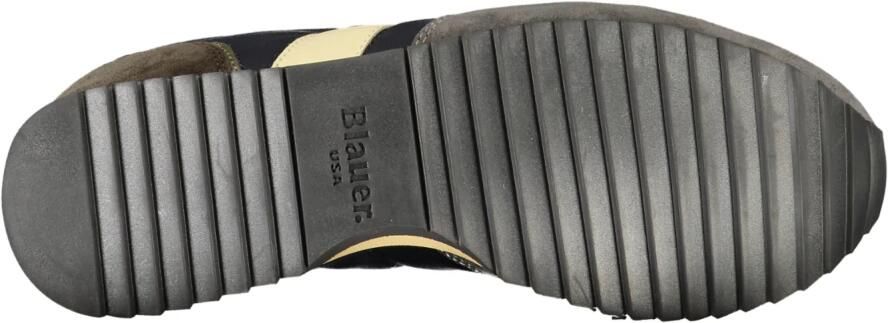 Blauer.USA Sneakers laag donkerblauw grijs aardetinten wit - Foto 15