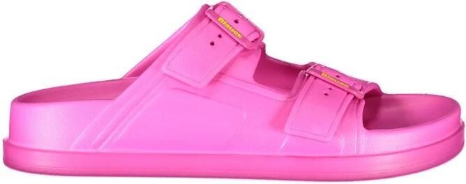 Blauer Rosa Poliuretano Slipper