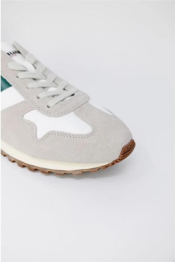 Blauer Sportieve Witte Sneakers voor Heren met Contrastdetails White Heren - Foto 4