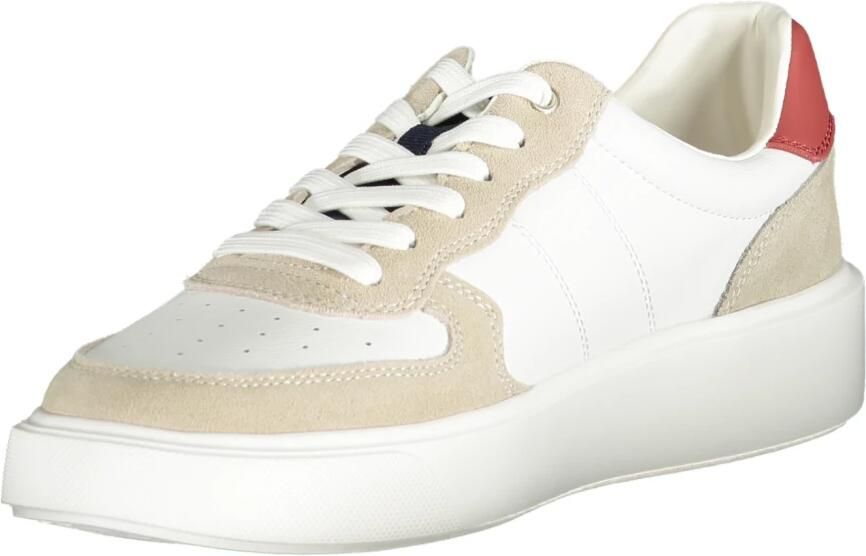 Blauer Witte Polyethyleen Heren Sneaker - Foto 3