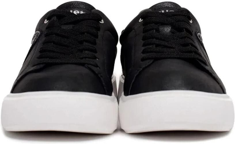 Blauer Shimmer PU Nubuk Sneaker - Foto 2