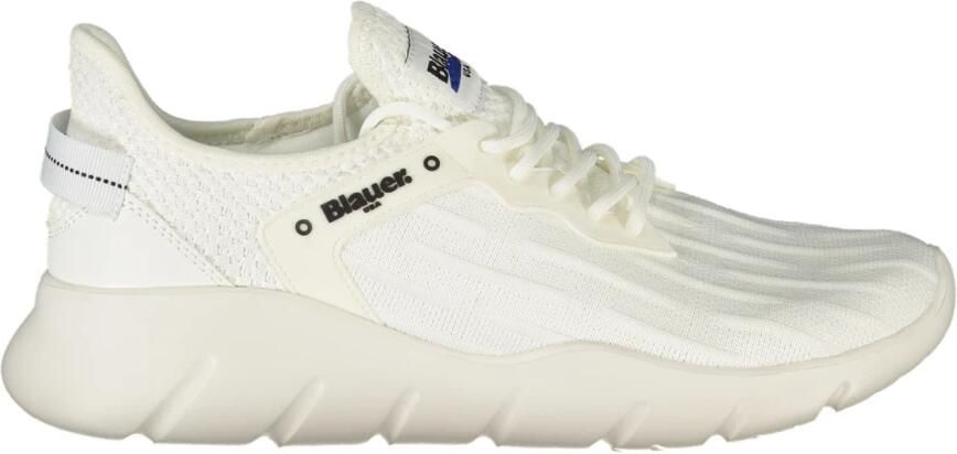 Blauer Polyester Sneaker - Foto 2