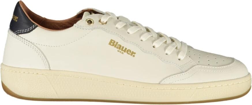Blauer Sportieve Veterschoenen met Print White Heren - Foto 2