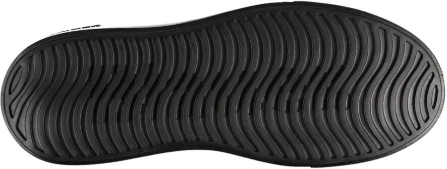 Blauer Sportieve Zwarte Polyester Sneaker met Contrastdetails Black Heren - Foto 5