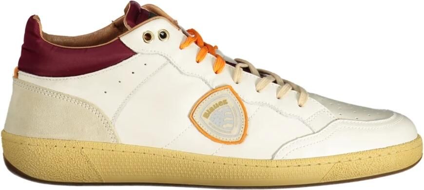 Blauer Witte Sneakers met Contrastaccenten - Foto 2